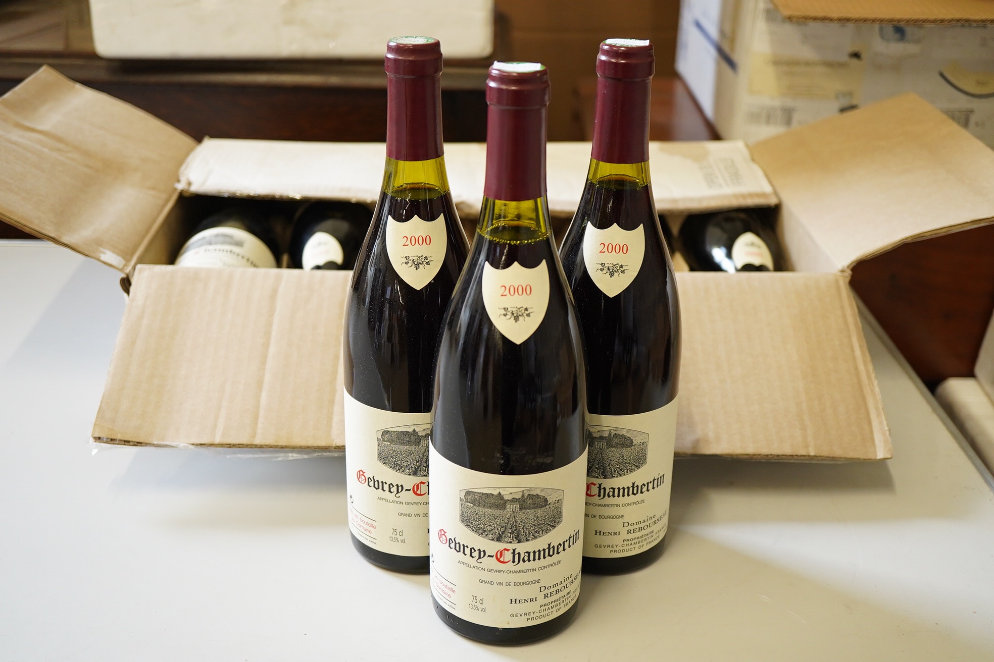 Domaine Henri Rebourseau, Gevrey-Chambertin, 2000